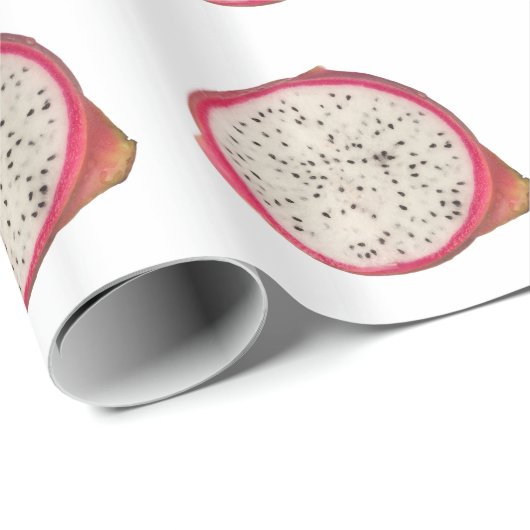 Querschnitt eines dragonfruit geschenkpapier (Rolleneckpunkt)