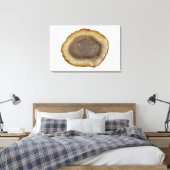 Querschnitt eines versteinerten Heckstammes (Tiete Leinwanddruck (Insitu (Schlafzimmer))
