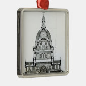 Querschnitt von St Paul Kathedrale Ornament Aus Metall (Rechts)