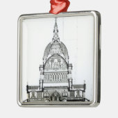 Querschnitt von St Paul Kathedrale Ornament Aus Metall (Links)