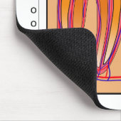 Querschnittsdiagramm eines menschlichen Zahnes Mousepad (Ecke)