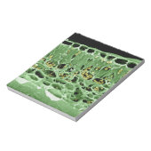 Querschnittsteil von Leaf Notizblock (Rotiert)