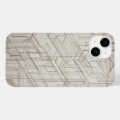 Querschnittstil Case-Mate iPhone Hülle (Rückseite (Horizontal))