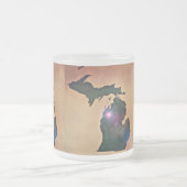 Querstadt-Liebe auf der Michigan-Tasse Mattglastasse (Mittel)