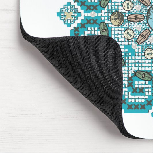 Querstich Mousepad (Ecke)