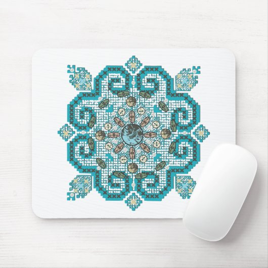Querstich Mousepad (Mit Mouse)