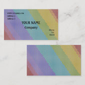 Querstich Visitenkarte (Vorne/Hinten)