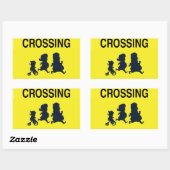 Quersticker Rechteckiger Aufkleber (Blatt)