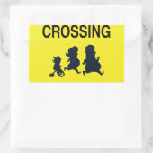 Quersticker Rechteckiger Aufkleber (Tasche)