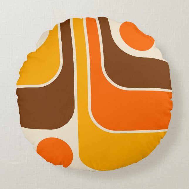 Querstrebenkissen Rundes Kissen (Vorderseite)