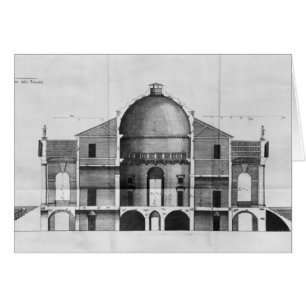 Querstrecke der Villa Rotonda in der Nähe