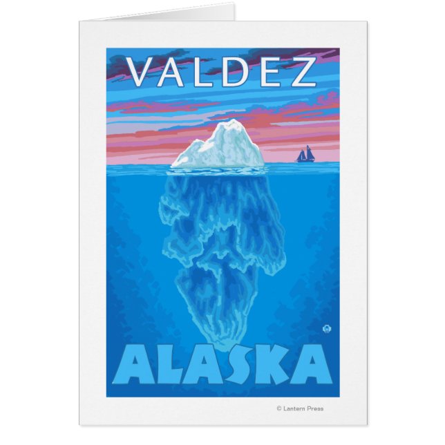 Querstrecke Iceberg - Valdez, Alaska (Vorne)