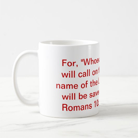 QuerTasse Kaffeetasse (Links)