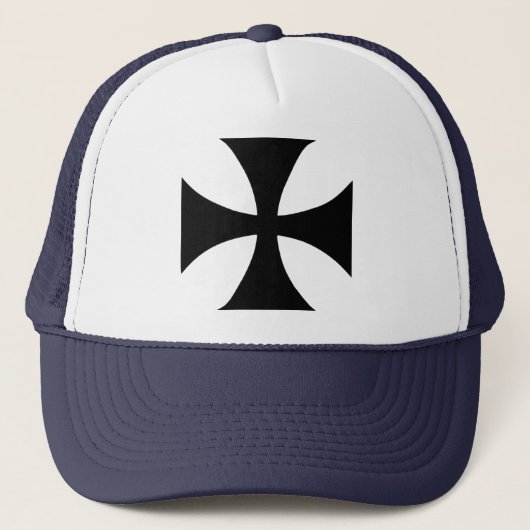 QuerTemplar Truckerkappe (Vorderseite)