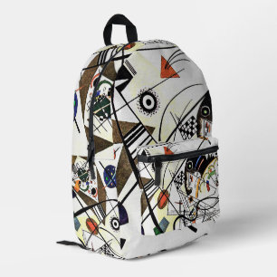 Querverbindung - Kandinsky Bedruckter Rucksack