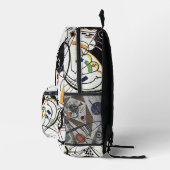 Querverbindung - Kandinsky Bedruckter Rucksack (Rechts)