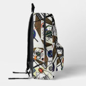 Querverbindung - Kandinsky Bedruckter Rucksack (Links)