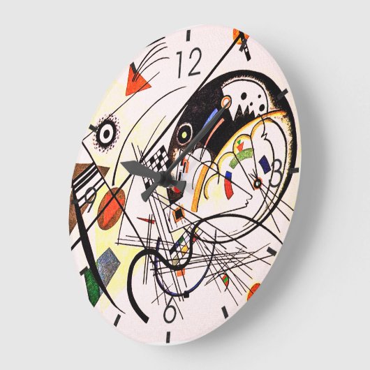 Querverbindung - Kandinsky Große Wanduhr (Winkel)