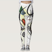 Querverbindung - Kandinsky Leggings (Vorderseite)