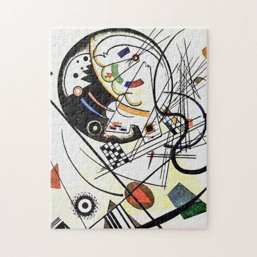 Querverbindung - Kandinsky Puzzle (Vertikal)