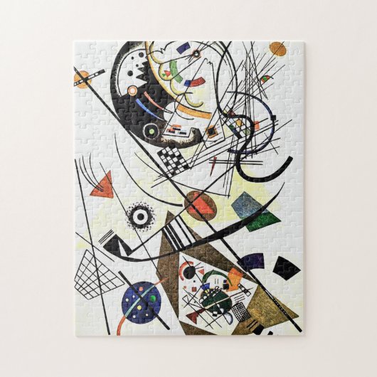 Querverbindung - Kandinsky Puzzle (Vertikal)