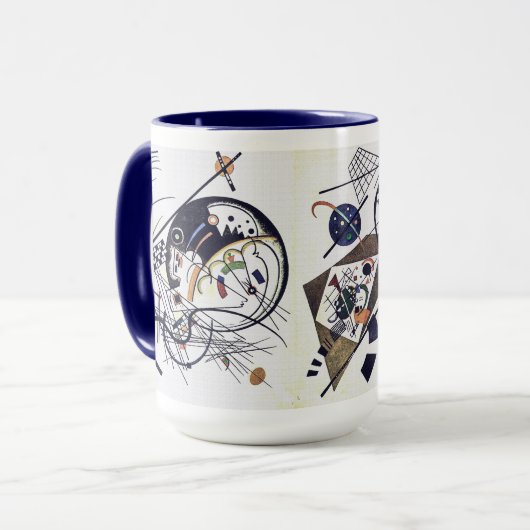Querverbindung - Kandinsky Tasse (Vorderseite Links)