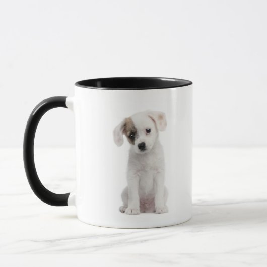 Querzuchtwelpe (2 Monate alte) Tasse (Links)