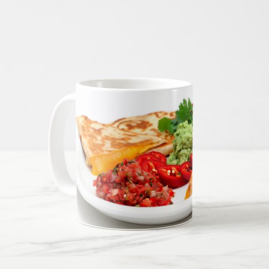 Quesadilla Kaffeetasse (Vorderseite Links)