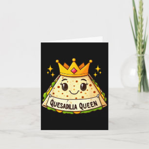Quesadilla-Königin cinco de mayo Kinder Mädchen Fr Karte