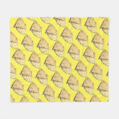 Quesadilla Mexicans Food Restaurant Appetizer Fleecedecke (Vorderseite (Horizontal))