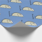 Quesadilla-Mexikaner gegrillte Tortilla mit Käse Geschenkpapier (Ecke)