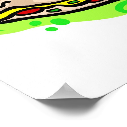 Quesadilla Poster (Ecke)