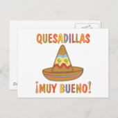 QUESADILLAS POSTKARTE (Vorne/Hinten)