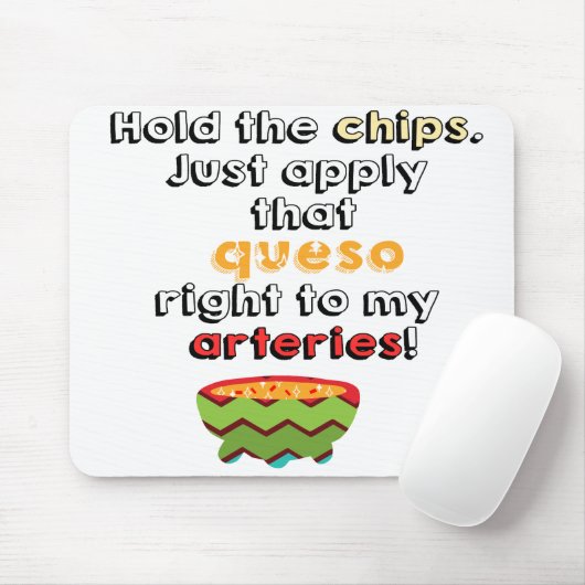 Queso Lover Mousepad (Mit Mouse)