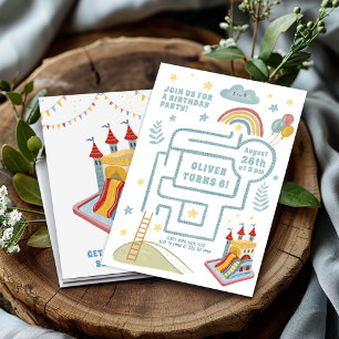 Quest Birthday Party Einladung