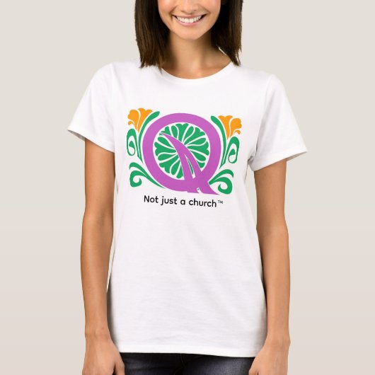 Quest Blumenfarben T-Shirt (Vorderseite)