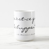 Qu'est-Cer que Le buppen Tasse (Mittel)