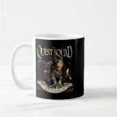 Quest Fantasy Squad Broccoli Kitten Funny Cat Kaffeetasse (Links)