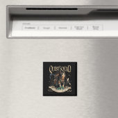 Quest Fantasy Squad Broccoli Kitten Funny Cat Magnet (In Situ (Geschirrspüler))