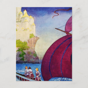 "Quest for the Grail" von Thomas Mackenzie Postkarte