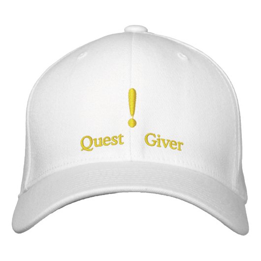 Quest-Gifthat Bestickte Baseballkappe (Vorderseite)