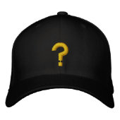 ? - Quest Giver Hat Bestickte Baseballkappe (Vorderseite)