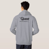 Quest Hoodie with Logo (Schwarz voll)