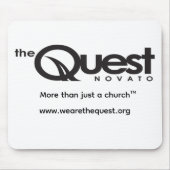 Quest Logo-Mauspad Mousepad (Vorne)