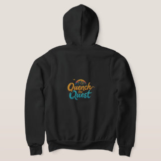 "Quest löschen" Full-Zip Hoodie T - Shirt