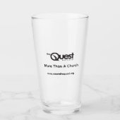 Quest Pintglas Glas (Vorderseite)