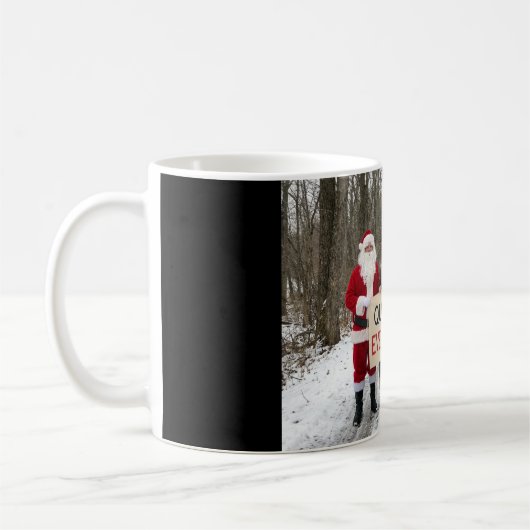 Question Everything Kaffeetasse (Links)