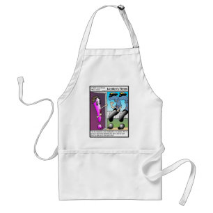 Question Police Funny Cartoon Gifts & Tees Schürze