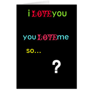 questionmark, i          Sie, Liebe, Sie        …