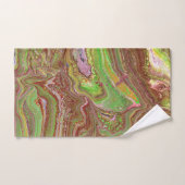 Questions 1 Wild Green Maroon Bath Towels Badhandtuch Set (Handtuch)